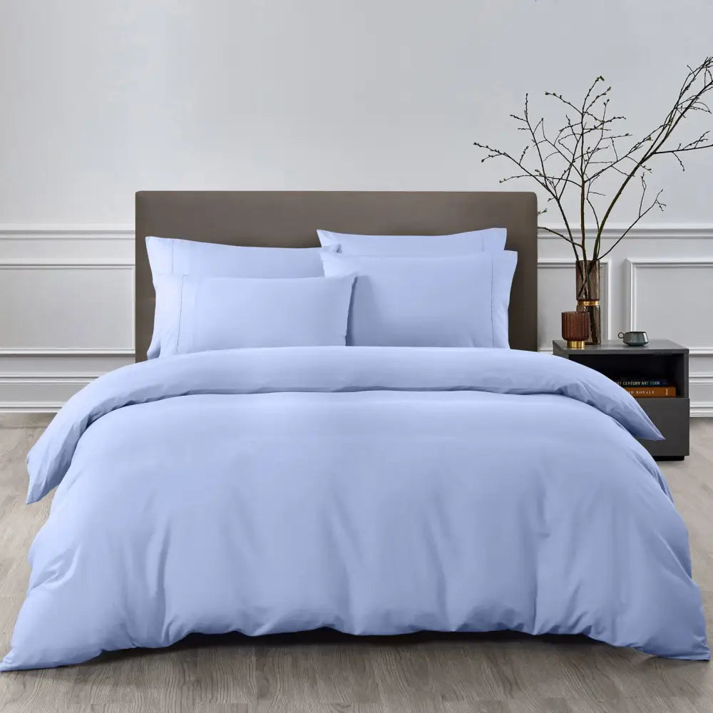 Royal Comfort 2000TC 6 Piece Bamboo Sheet & Quilt Cover Set Cooling Breathable - King - Charcoal - Home & Garden >