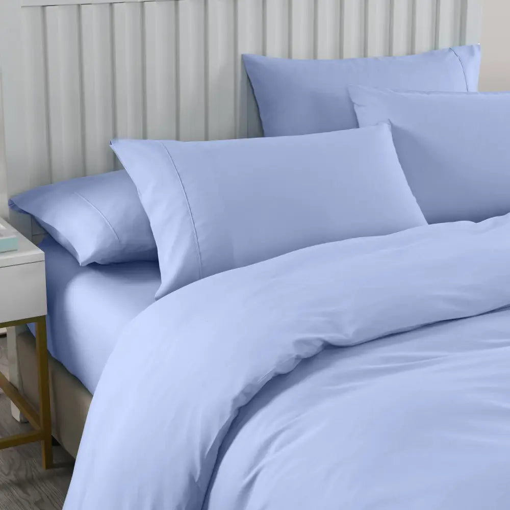 Royal Comfort 2000TC 6 Piece Bamboo Sheet & Quilt Cover Set Cooling Breathable - King - Charcoal - Home & Garden >