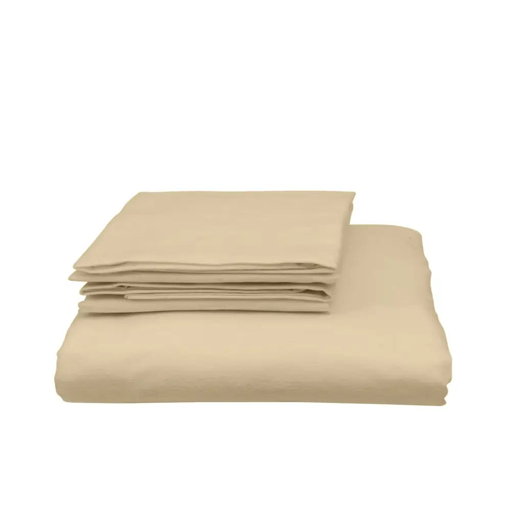 Royal Comfort Bamboo Blended Quilt Cover Set 1000TC Ultra Soft Luxury Bedding - Queen - Ivory - Home & Garden > Bedding