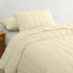 Royal Comfort Coverlet Set Bedspread Soft Touch Easy Care Breathable 3 Piece Set - King - Beige - Home & Garden >