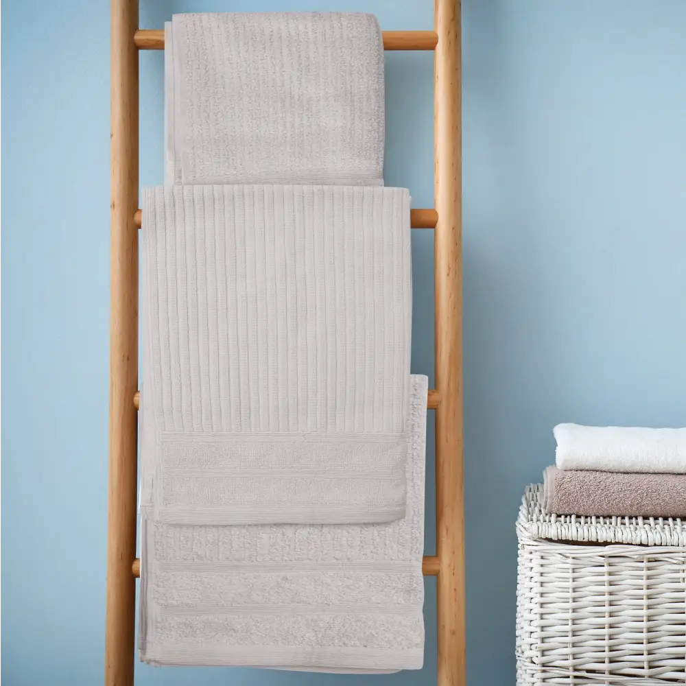 Royal Comfort Eden Egyptian Cotton 600GSM 8 Piece Luxury Bath Towels Set - Holly - Home & Garden > Bathroom Accessories