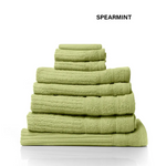 Royal Comfort Eden Egyptian Cotton 600GSM 8 Piece Luxury Bath Towels Set - Spearmint - Home & Garden > Bathroom