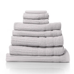 Royal Comfort Eden Egyptian Cotton 600GSM 8 Piece Luxury Bath Towels Set - Holly - Home & Garden > Bathroom Accessories
