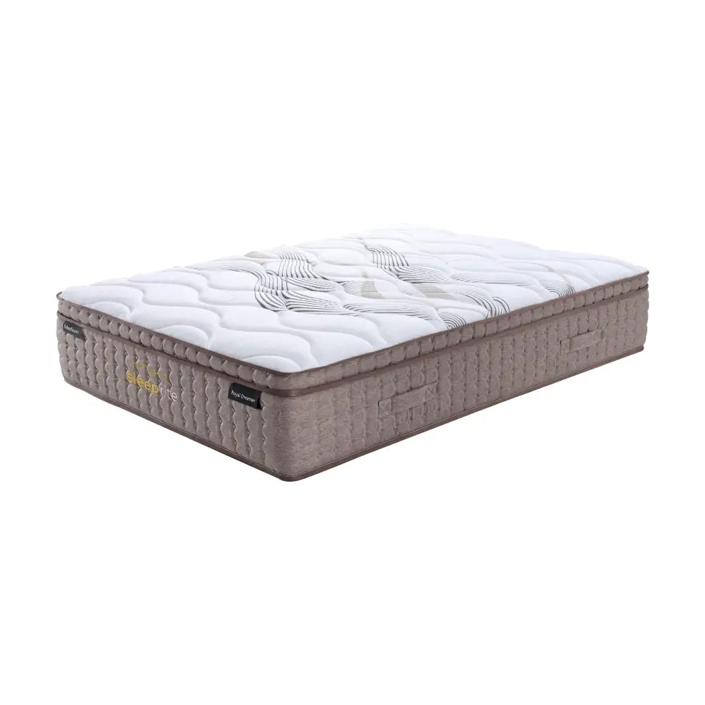 Royale Dreamer Medium Mattress 30cm Luxury Top 7 Zones Pocket Spring - Double - Furniture > Mattresses