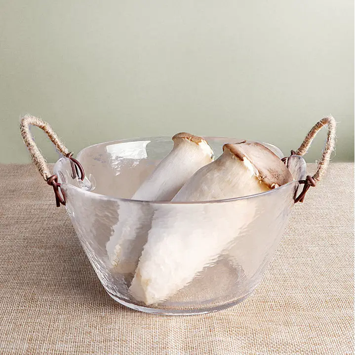 Ruban Glass Salad Bowl - Home & Garden > Decor