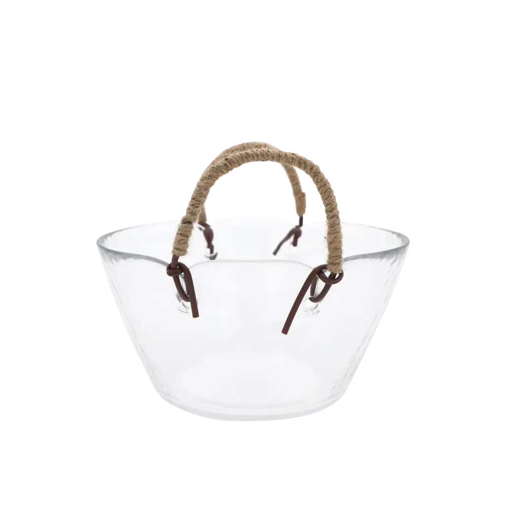 Ruban Glass Salad Bowl - Home & Garden > Decor