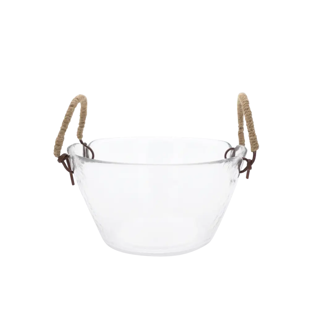 Ruban Glass Salad Bowl - Home & Garden > Decor