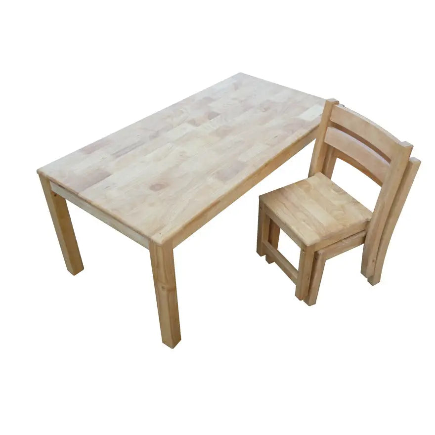 Rubberwood Rectangle Table 120 - Baby & Kids > Kid’s Furniture