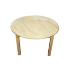 Rubberwood Round Table 90 - Baby & Kids > Kid’s Furniture
