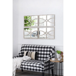 RUSTIC CARVED WALL MIRROR SET - Home & Garden > Decor > Mirrors