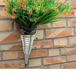 Rustic Hanging Rattan Vase for Farmhouse Decor - Home & Garden > Decor > Vases & Table Decor