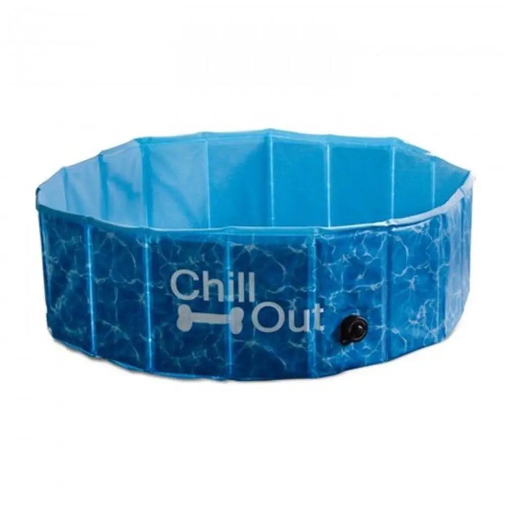 S Dog Swimming Pool - Chill Out Plastic Pet Puppy Bath Splash Fun All For Paws - Pet Care > Dog Supplies > Dog Collars