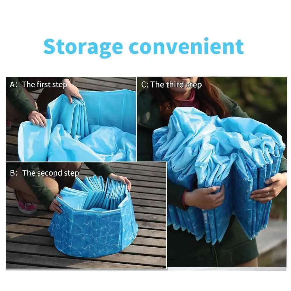 S Dog Swimming Pool - Chill Out Plastic Pet Puppy Bath Splash Fun All For Paws - Pet Care > Dog Supplies > Dog Collars