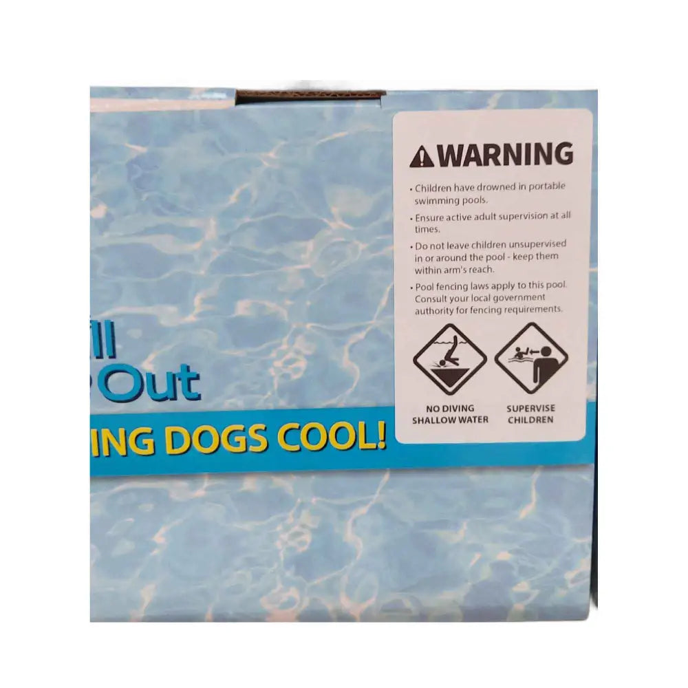 S Dog Swimming Pool - Chill Out Plastic Pet Puppy Bath Splash Fun All For Paws - Pet Care > Dog Supplies > Dog Collars