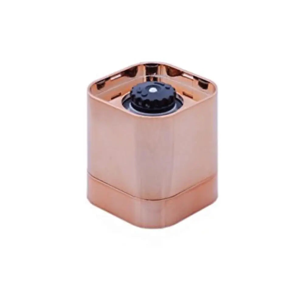 Salt and Pepper Grinder - 180ml Glass Design + Rose Gold Bottle Manual Hand Mill - Home & Garden > Kitchenware