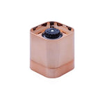 Salt and Pepper Grinder - 180ml Glass Design + Rose Gold Bottle Manual Hand Mill - Home & Garden > Kitchenware