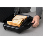 Sandwich Press w/ 3 Interchangeable Plates Incl Toasties & Waffles - Appliances > Kitchen Appliances