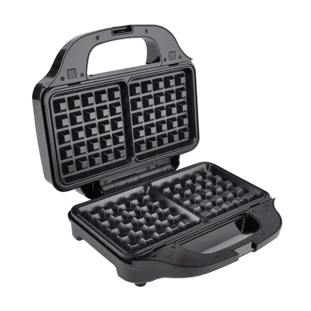 Sandwich Press w/ 3 Interchangeable Plates Incl Toasties & Waffles - Appliances > Kitchen Appliances
