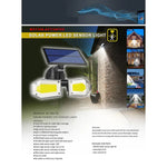 Sansai Solar Power LED Sensor Light - Home & Garden > Garden Lights