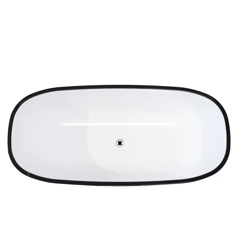 Sapphire Black Acrylic Freestanding Bath - Furniture > Bathroom