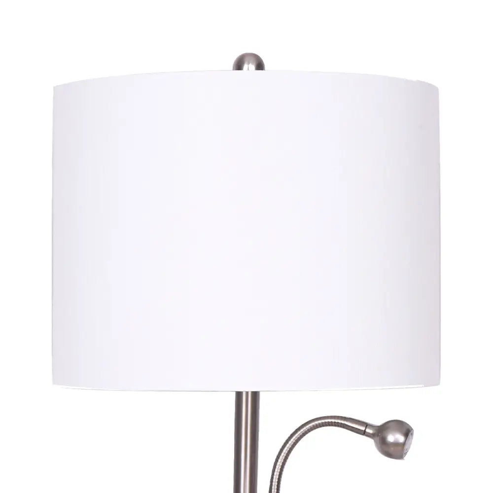 Sarantino 2-in-1 Table Lamp with LED Reading Light - Home & Garden > Lighting