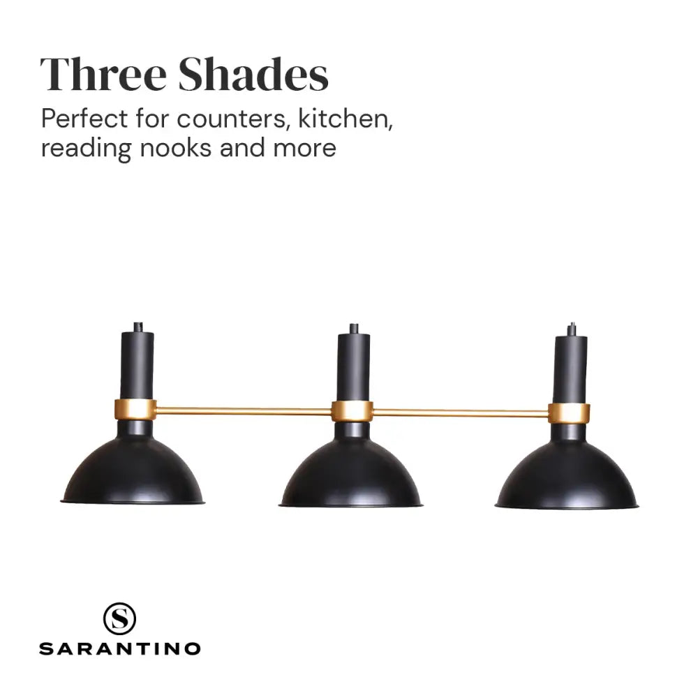 Sarantino 3-Light Hanging Pendant Lamp - Home & Garden > Lighting