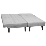 Sarantino 3-seater Corner Sofa Bed With Lounge Chaise Couch Furniture Light Grey - Furniture > Sofas