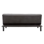 Sarantino 3 Seater Modular Faux Linen Fabric Sofa Bed Couch -Dark Grey - Furniture > Sofas