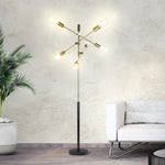 Sarantino 6-Light Metal Sputnik Floor Lamp - Home & Garden > Lighting