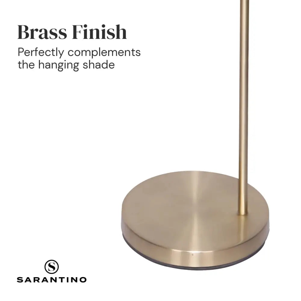 Sarantino 90-Degree Modern Arc Floor Lamp - Home & Garden > Lighting
