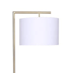 Sarantino 90-Degree Modern Arc Floor Lamp - Home & Garden > Lighting