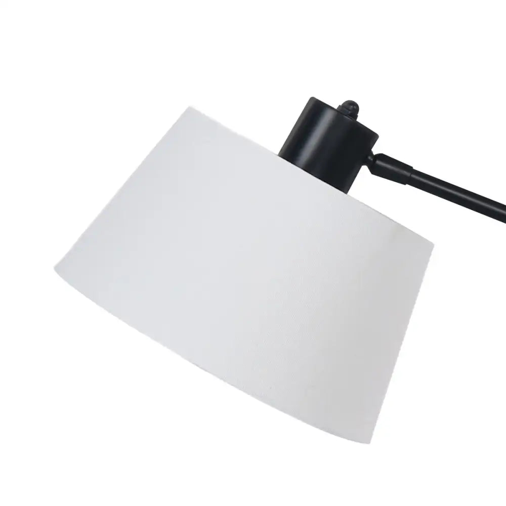 Sarantino Adjustable Metal Table Lamp In Black - Home & Garden > Lighting