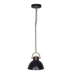 Sarantino Black and Gold Pendant Light - Home & Garden > Lighting
