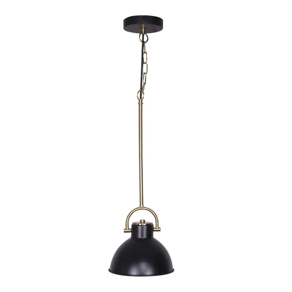 Sarantino Black and Gold Pendant Light - Home & Garden > Lighting