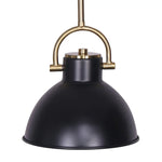 Sarantino Black and Gold Pendant Light - Home & Garden > Lighting
