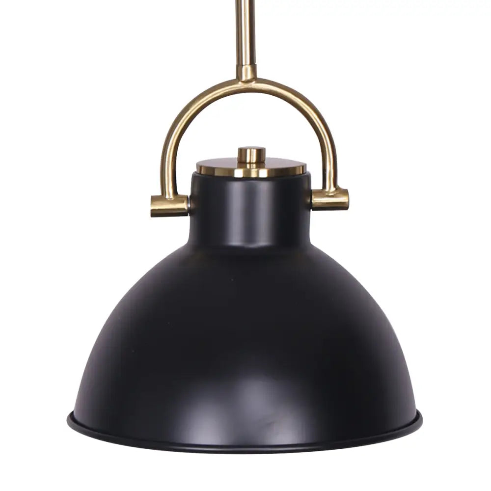 Sarantino Black and Gold Pendant Light - Home & Garden > Lighting