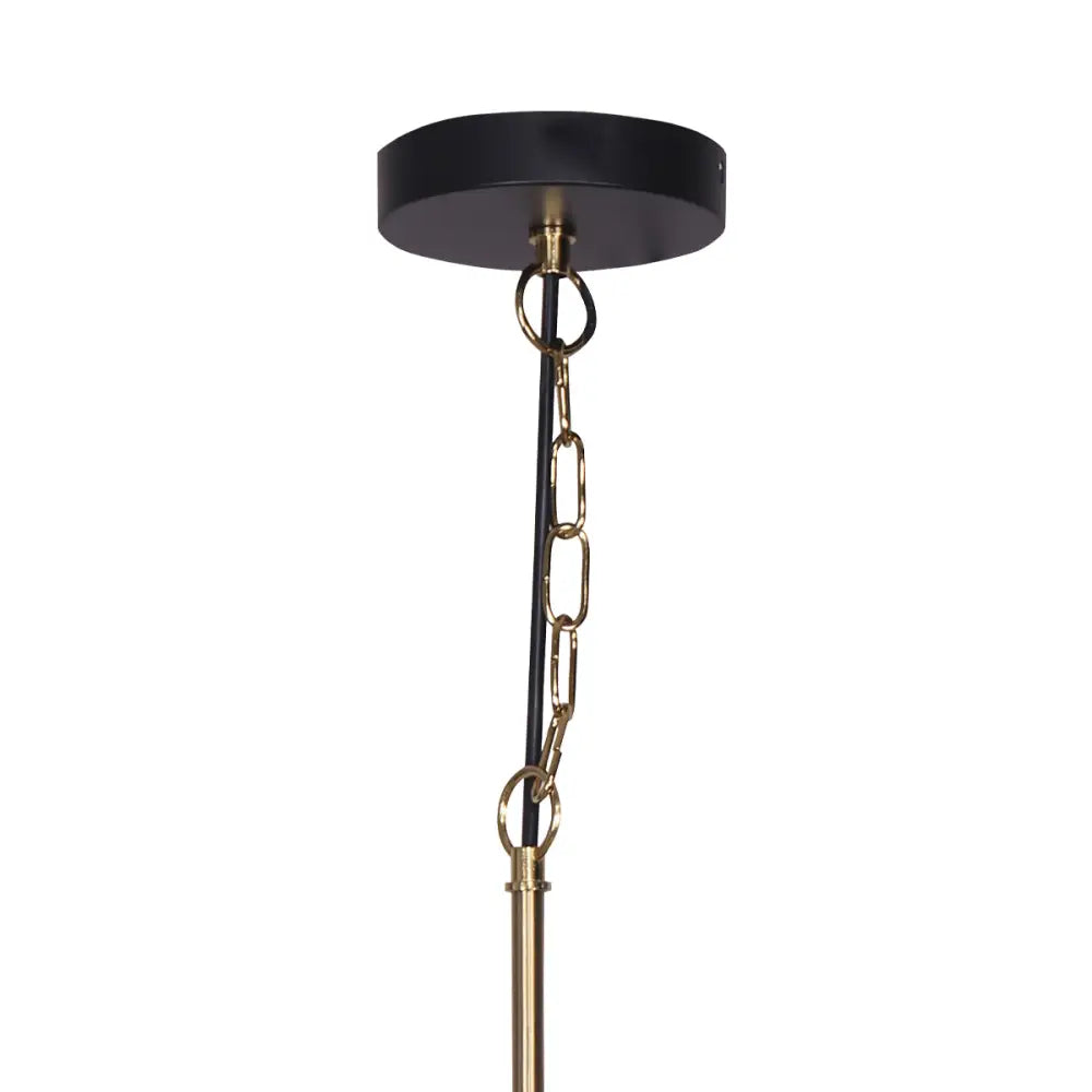Sarantino Black and Gold Pendant Light - Home & Garden > Lighting