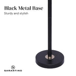 Sarantino Black/Brass Finish Reading Light Electric Table Lamp - Home & Garden > Lighting