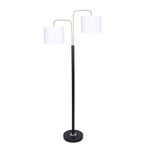 Sarantino Black/Brass Finish Reading Light Electric Table Lamp - Home & Garden > Lighting