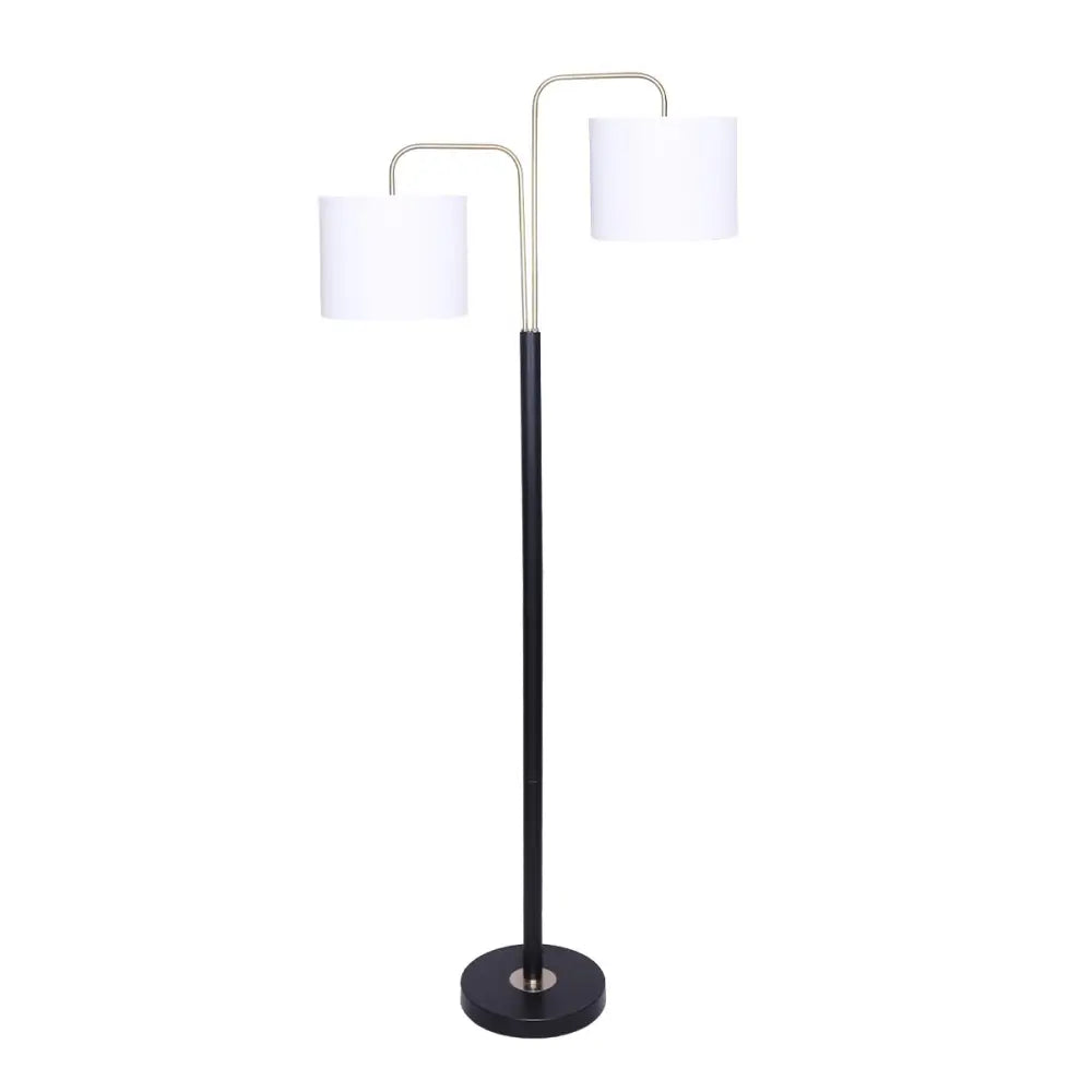 Sarantino Black/Brass Finish Reading Light Electric Table Lamp - Home & Garden > Lighting