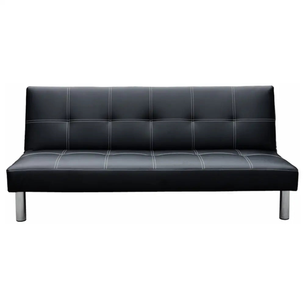 Sarantino Chelsea Sofa Bed Faux Leather Lounge Couch Futon Furniture Modular Suite - Furniture > Bar Stools & Chairs >