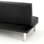 Sarantino Chelsea Sofa Bed Faux Leather Lounge Couch Futon Furniture Modular Suite - Furniture > Bar Stools & Chairs >