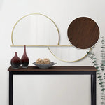 Sarantino Cielo 2-Tier Console Table Dark Walnut - Furniture > Living Room > Side Tables