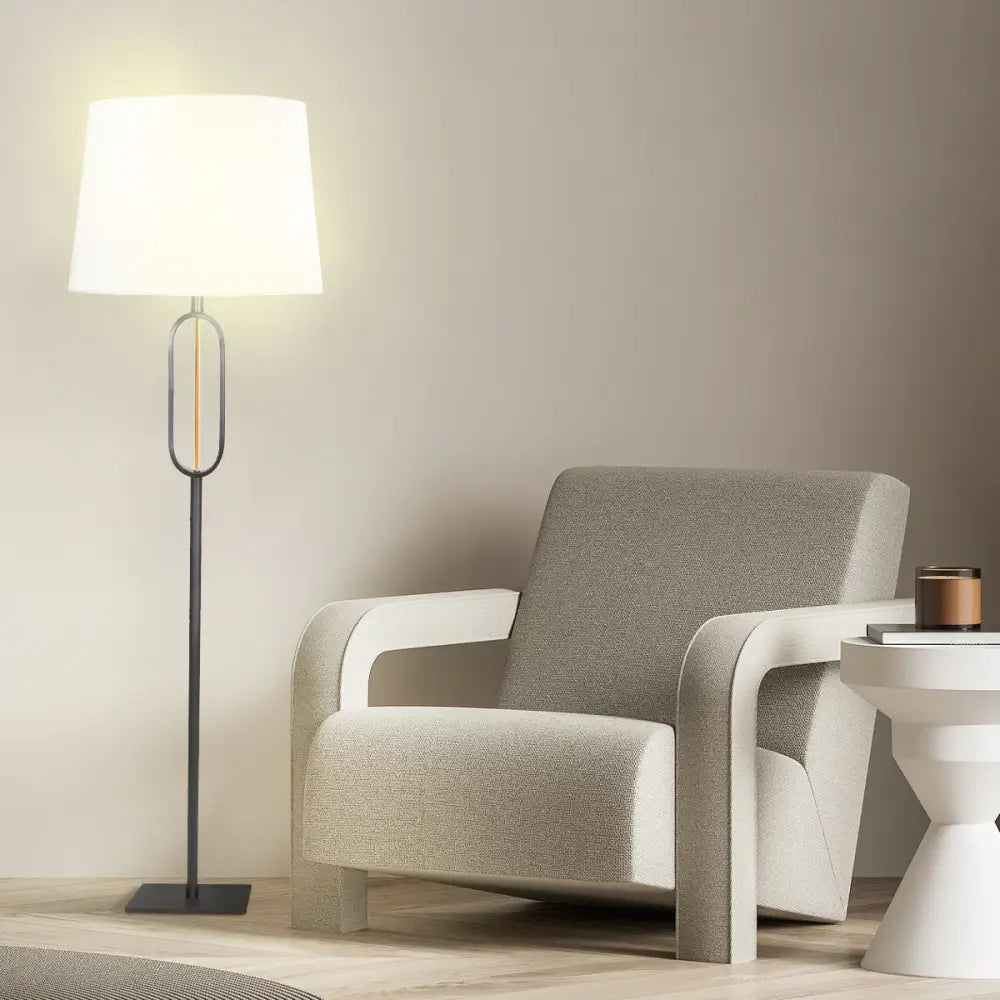 Sarantino Classic Floor Lamp with Empire Shade - Home & Garden > Lighting