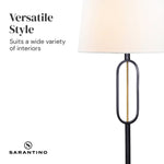 Sarantino Classic Floor Lamp with Empire Shade - Home & Garden > Lighting