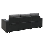 Sarantino Corner Sofa Linen Lounge Couch L-shaped Modular Furniture Home Chaise Grey - Furniture > Sofas
