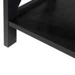 Sarantino Daphne 5-tier Cross Panel Bookshelf - Furniture > Living Room > Bookcases & Shelves