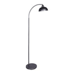 Sarantino Dark Grey Floor Lamp Industrial Chic Adjustable Angle - Home & Garden > Lighting