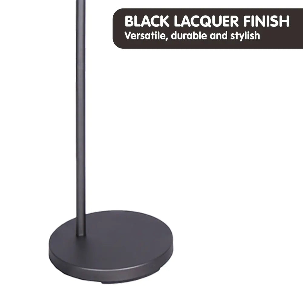 Sarantino Dark Grey Floor Lamp Industrial Chic Adjustable Angle - Home & Garden > Lighting