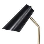 Sarantino Electric Reading Light Table Lamp Brass Finish - Black - Home & Garden > Lighting